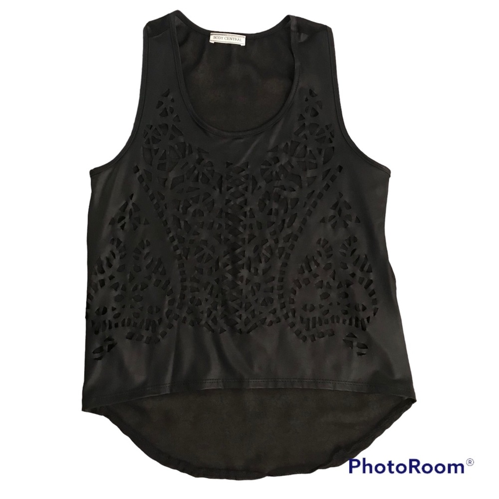 Body Central Cut-out Tank Size Small EUC